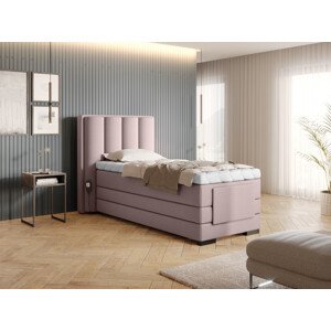 Boxspring Veros 90 Rozměr: 90 x 200 cm, látka: Gojo 101