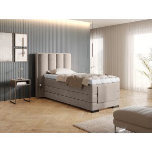 Boxspring Veros 90 Rozměr: 90 x 200 cm, látka: Sola 18