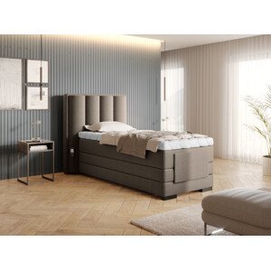 Boxspring Veros 90 Rozměr: 90 x 200 cm, látka: Vero 18