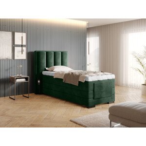 Boxspring Veros 90 Rozměr: 90 x 200 cm, látka: Loco 35