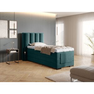 Boxspring Veros 90 Rozměr: 90 x 200 cm, látka: Velvetmat 38