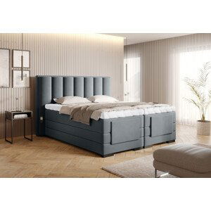 Boxspring Veros Rozměr: 160x200 cm, látka: Velvetmat 4