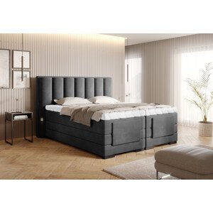 Boxspring Veros Rozměr: 160x200 cm, látka: Loco 6