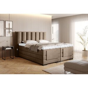 Boxspring Veros Rozměr: 140 x 200 cm, látka: Nube 20