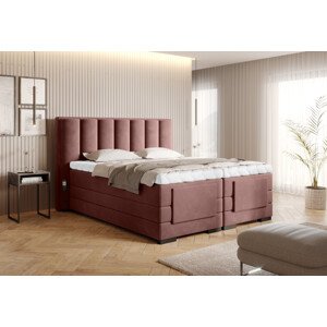 Boxspring Veros Rozměr: 140 x 200 cm, látka: Lukso 24