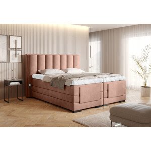 Boxspring Veros Rozměr: 180x200 cm, látka: Velvetmat 24