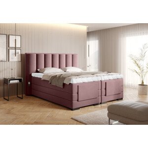 Boxspring Veros Rozměr: 180x200 cm, látka: Nube 24