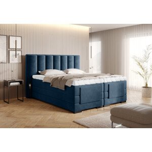 Boxspring Veros Rozměr: 140 x 200 cm, látka: Lukso 40