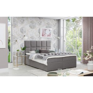 Boxspring Glossy Rozměr: 165x210 cm, látka: Sawana 21