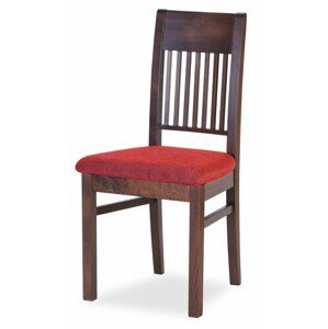 Židle Samba P - látka Barva korpusu: Dub - sonoma, látka: Micra arancio
