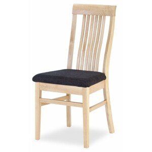 Židle Takuna - látka Barva korpusu: Dub masiv, látka: Micra marone