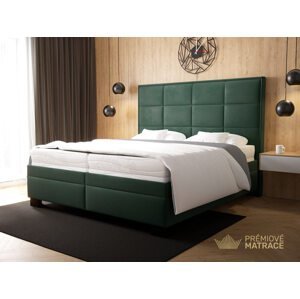 Postel Sabrina barvu postele: Tiffany Green, rozměry postele: 180x200 cm
