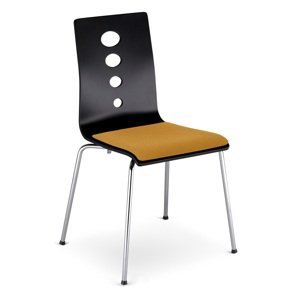 Nowy Styl Lantana Seat Plus židle bukové dřevo tmavé oranžová