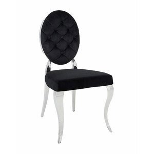Židle Modern Barock - černá