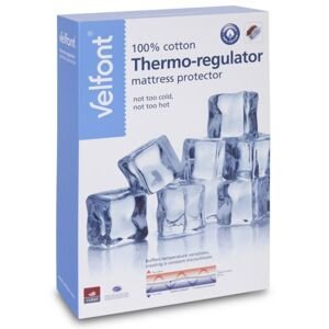 Velfont Termoregulační prostěradlo + matracový chránič OUTLAST® 100% bavlna 90x200x25 cm