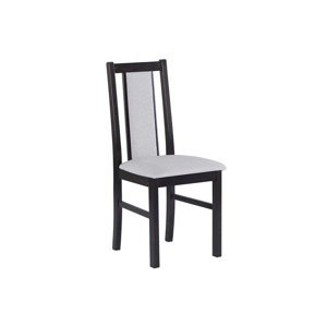DREWMIX Jídelní židle Boss XIV Bílá akryl, Tkanina 13X