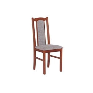 DREWMIX Jídelní židle Boss VII Bílá akryl, Tkanina 10