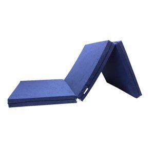 e-matrace.com Skládací matrace pro hosty modrá 8 cm 140x195 cm