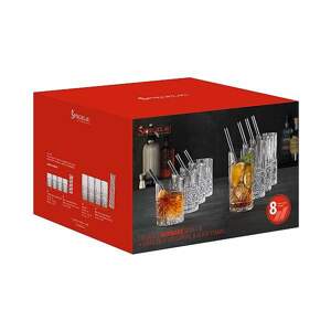 Spiegelau Elegance barware set (8+8)