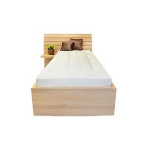 Ahorn SALINA  - jednolůžková postel s širokým čelem 80 x 190 cm, lamino