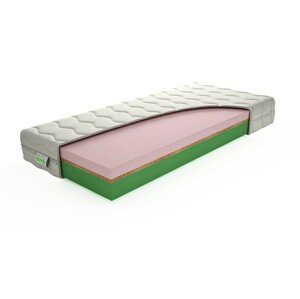 TEXPOL Pohodlná matrace ELASTIC -  oboustranná matrace s různými stranami tuhosti 140 x 190 cm, snímatelný potah
