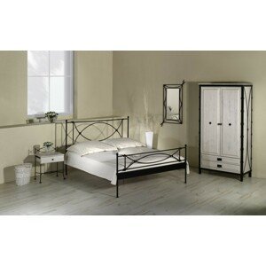 IRON-ART THOLEN - jednoduše krásná kovová postel 90 x 200 cm, kov