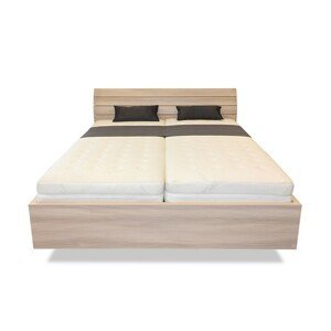 Ahorn SALINA Basic - vznášející se dvoulůžková postel 160 x 210 cm, lamino