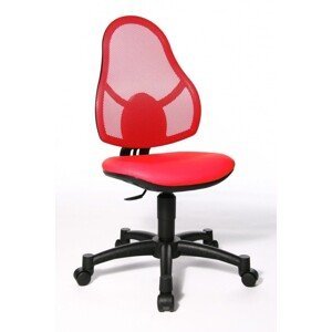 Topstar Topstar - dětská židle Open Art Junior - červená, plast + textil