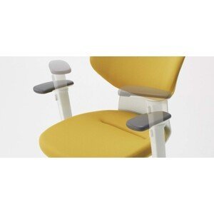 Kokuyo Područky - nastavitelné 2D pro kancelářské židle ING Kokuyo, plast