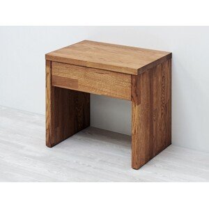 BMB Noční stolek KLASIK z lamina - imitace dřeva dub Nebraska - SKLADEM, lamino