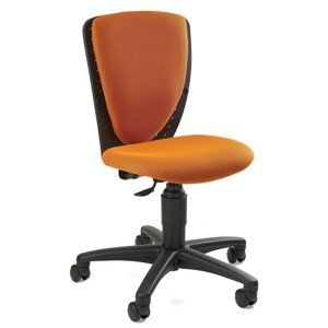 Topstar Topstar - dětská židle HIGH S'COOL - oranžová, plast + textil