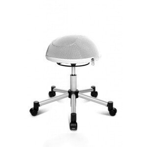 Topstar Topstar - Sitness Halfball - aktivní židle do ordinace, plast + textil + kov