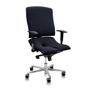Asana Zdravotní židle - Asana STEEL Standard - černá, plast + textil + kov
