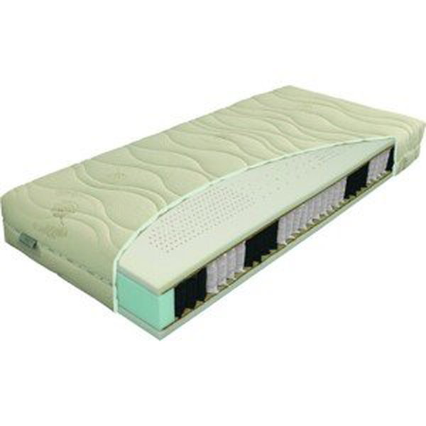 Materasso NATURA hydrolatex T4 - luxusní tvrdší pružinová matrace pro zdravý spánek 90 x 190 cm, snímatelný potah