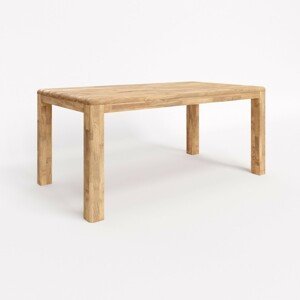 BMB RUBION s lubem - masivní dubový stůl 80 x 80 cm, dub masiv