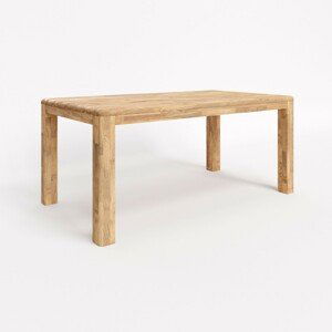 BMB RUBION s lubem - masivní dubový stůl 100 x 200 cm, dub masiv