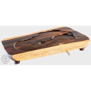 FaKOPA s. r. o. UMI XI - čajové moře z rosewoodu 52 x 31 cm, rosewood