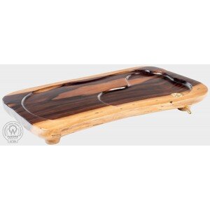 FaKOPA s. r. o. UMI XIV - čajové moře z rosewoodu 59 x 34 cm, rosewood