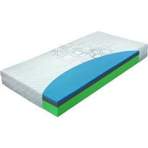 Materasso AQUASLEEP -  eko matrace s línou pěnou Visco wind 80 x 200 cm, snímatelný potah