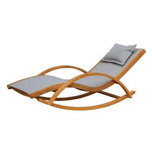 Asko a.s. CELESTE teak - zahradní ergonomické houpací lehátko, teak