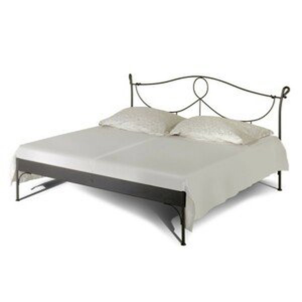 IRON-ART MODENA kanape - nadčasová kovová postel 180 x 200 cm, kov