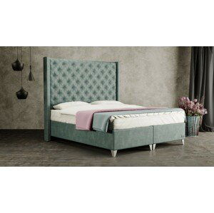 Materasso VIENNA - čalouněná postel (typ potahu A) 120 x 200 cm, celočalouněná + MDF deska