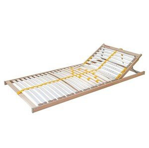 Ahorn DUOSTAR H - lamelový postelový rošt s manuálním polohováním 80 x 200 cm, březové lamely + březové nosníky
