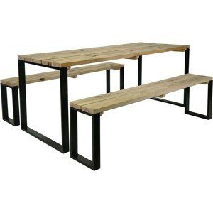 Asko a.s. BLAKE - zahradní set stolu a dvou lavic