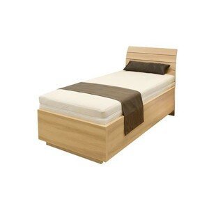 Ahorn SALINA Basic - vznášející se jednolůžková postel 80 x 190 cm, lamino