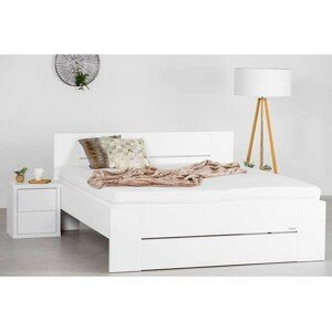 Ahorn LORANO - moderní lamino postel s děleným čelem 90 x 200 cm, lamino