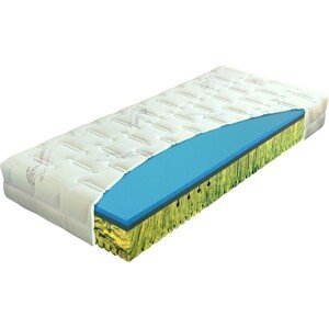 Materasso HERBAL visco - matrace předurčena pro spaní na boku, snímatelný potah