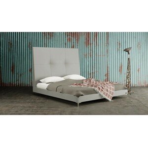 Materasso PRESTIGE - designová čalouněná postel (typ potahu B) ATYP, celočalouněná + MDF deska