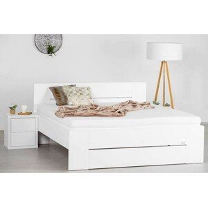 Ahorn LORANO - moderní lamino postel s děleným čelem 90 x 220 cm, lamino