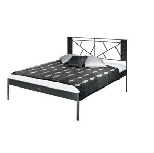 IRON-ART VALENCIA kanape - industriální, loftová, designová, kovová postel 160 x 200 cm, kov
